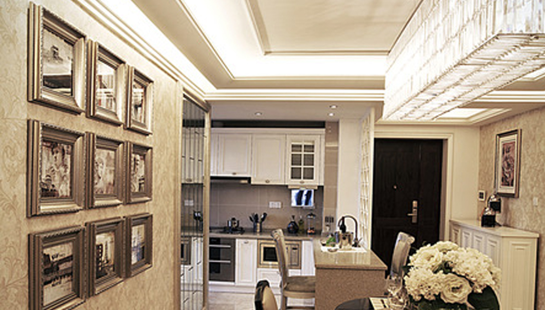 欧式 小资 厨房图片来自二十四城装饰重庆分公司在富力城的分享