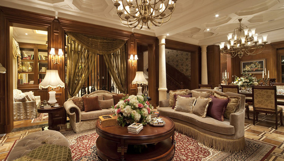 欧式 别墅 大气 贵族 客厅图片来自二十四城装饰重庆分公司在南方玫瑰城的分享