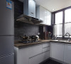 厨房：小空间，大运用，经济适用，简单大气。