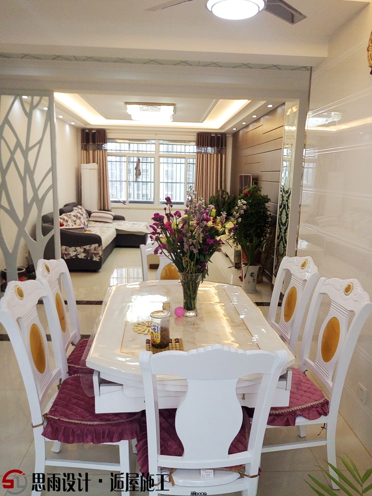 北京二手房 北京老房装 北京别墅装 北京旧房装 思雨设计逅 餐厅图片来自思雨易居设计在《白色恋人》扬州115平现代风格的分享