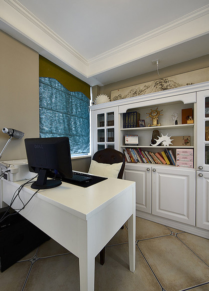 书房图片来自家装大管家在温暖的空间 145平简约美式悠闲居的分享