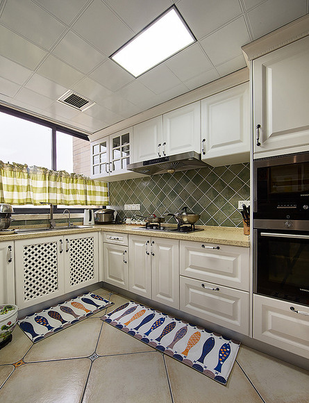 厨房图片来自家装大管家在温暖的空间 145平简约美式悠闲居的分享