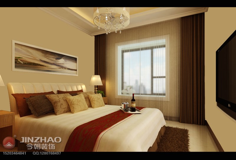 三居 卧室图片来自152xxxx4841在坤泽十里城 125平的分享