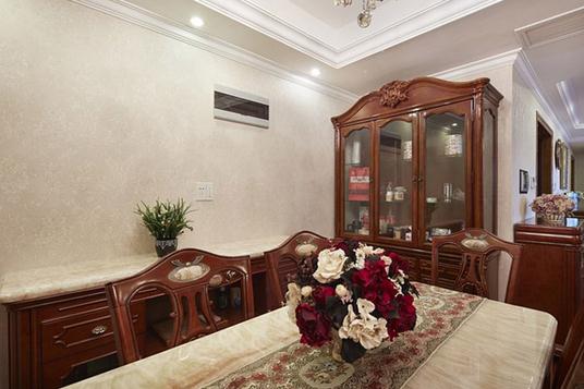 欧式 古典 新欧式 欧式古典 三居 餐厅图片来自北京大成日盛装饰设计在十里河三居装欧式古典装修案例的分享