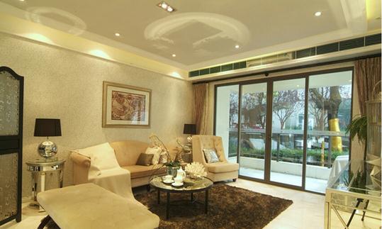 欧式 简约 简欧 三居 客厅图片来自北京大成日盛装饰设计在太阳宫三居室简欧装修案例欣赏的分享