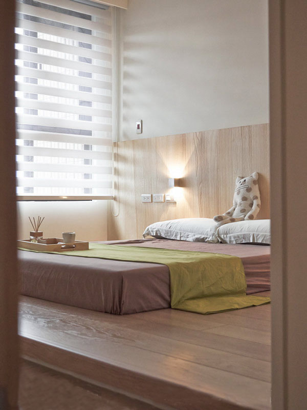 三居 北欧风格 装修案例 卧室图片来自一道伍禾装饰在世华龙樾北欧设计的分享