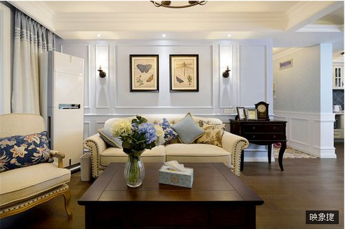 二居 客厅图片来自西安紫苹果装饰工程有限公司在美式风格3的分享