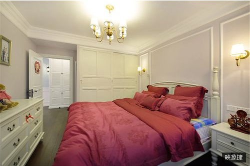 二居 卧室图片来自西安紫苹果装饰工程有限公司在美式风格3的分享