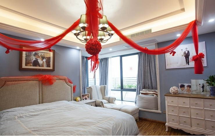 三居 卧室图片来自西安紫苹果装饰工程有限公司在后现代混搭的分享