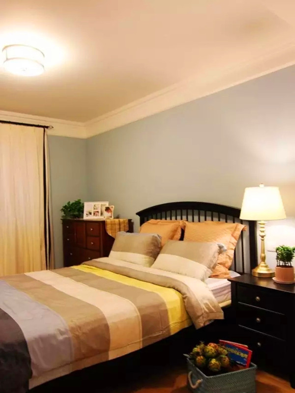 美式 三居 白领 收纳 小资 客厅 餐厅 卧室图片来自沙漠雪雨在120平米经典美式休闲舒适三居的分享
