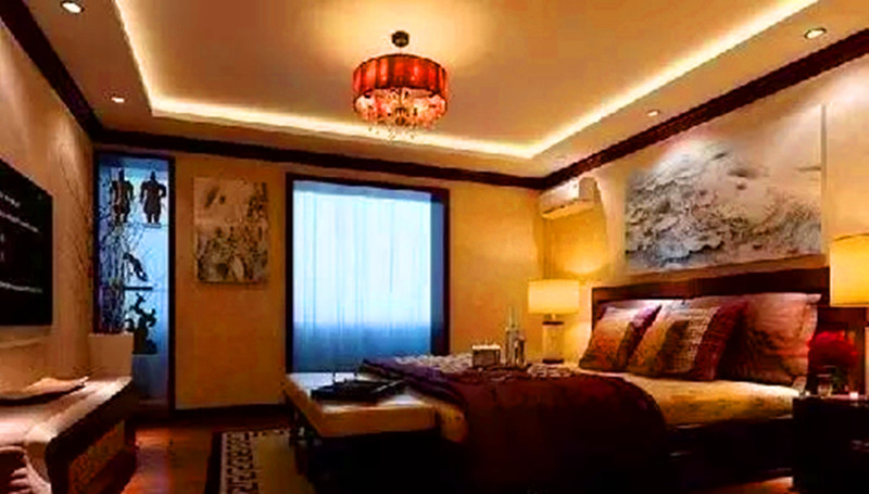 别墅 中式 设计 风格 装修 户型 卧室图片来自高度国际装饰宋增会在豪华450平中式禅意别墅的分享