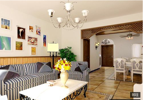 三居 客厅图片来自西安紫苹果装饰工程有限公司在地中海风格4的分享