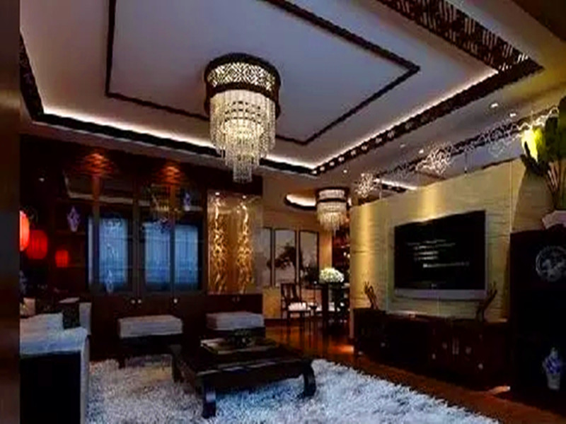 别墅 中式 设计 风格 装修 户型 客厅图片来自高度国际装饰宋增会在豪华450平中式禅意别墅的分享