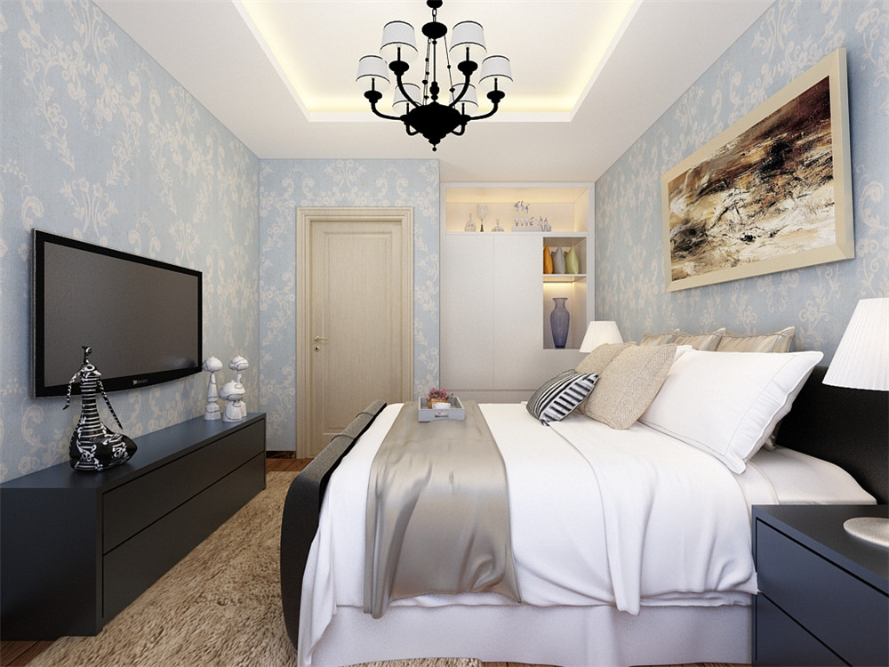 简约 卧室图片来自阳光力天装饰梦想家更爱家在现代简约 远洋城 75平方米的分享
