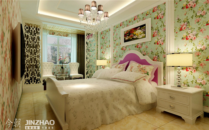 欧式 卧室图片来自石家庄装饰家美1在【石家庄装修】锦城的欧式风情的分享