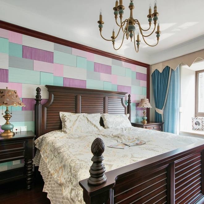 地中海 美式 五居 沪上名家 卧室图片来自沪上名家装饰在美式地中海结合打造完美复古情的分享