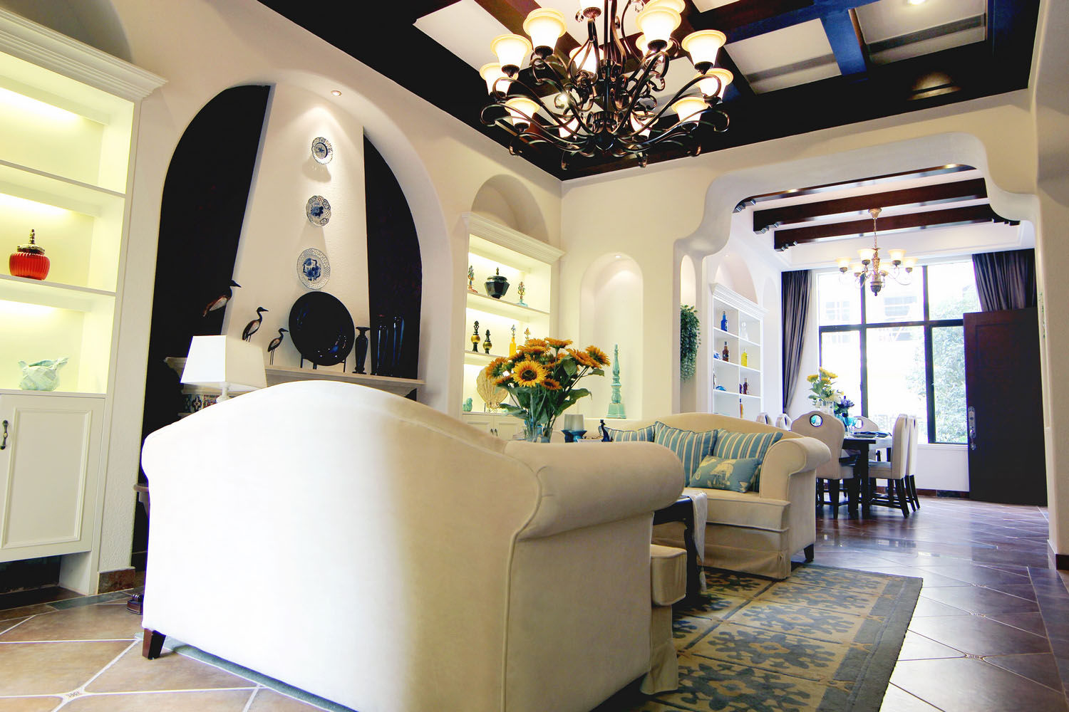 别墅 客厅图片来自贵阳金煌装饰旗舰店在时尚大气地中海风格的分享