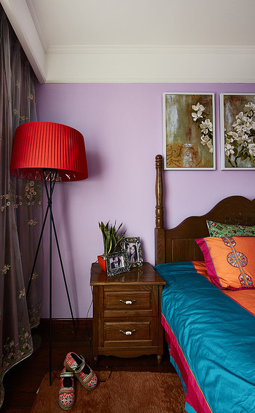 卧室图片来自家装大管家在奇妙色彩搭配 令人难忘95平美宅的分享