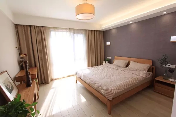 简约 三居 旧房改造 卧室图片来自实创装饰上海公司在90㎡素雅简约风的分享