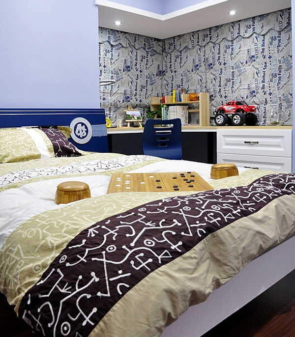欧式 简约 田园 卧室图片来自北京大成日盛装饰设计在欧式 三居室 案例欣赏的分享