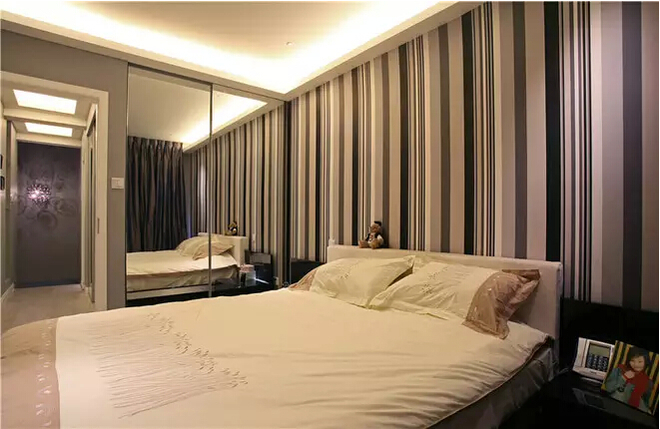 混搭 三居 简约 80后 卧室图片来自北京今朝装饰老房新房装修在混搭风格的分享