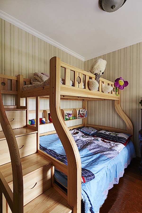 欧式 简约 二居 卧室图片来自北京大成日盛装饰设计在欧式 二居 案例欣赏的分享
