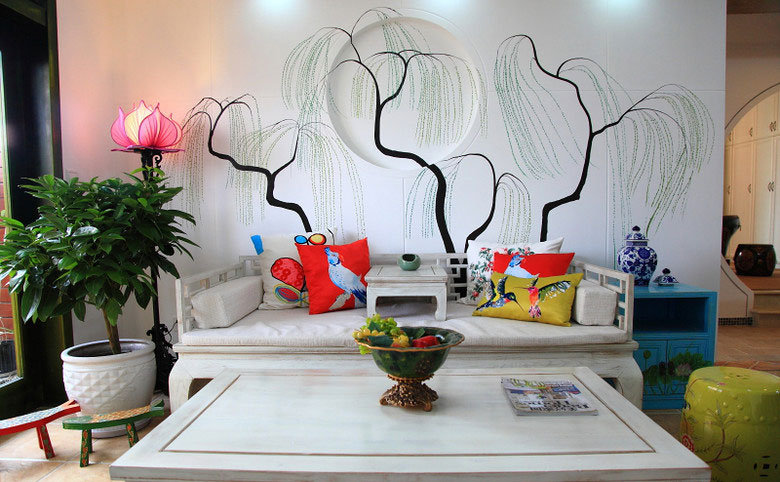 客厅图片来自二十四城装饰重庆分公司在雅居乐2的分享