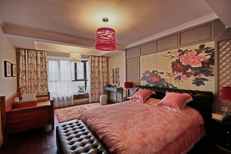 简约 别墅 卧室图片来自一号家居网成都站在摩登中国--非纯粹东方主义的分享