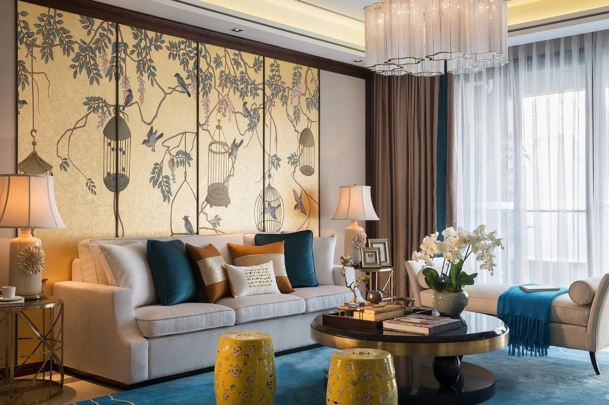 三居 客厅图片来自塞纳春天互联网装饰在引领时尚的多彩中式设计的分享