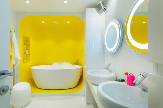 混搭 糖果 色彩 卫生间图片来自深圳柠檬树装饰设计工程有限公司在彩色糖果住宅的分享
