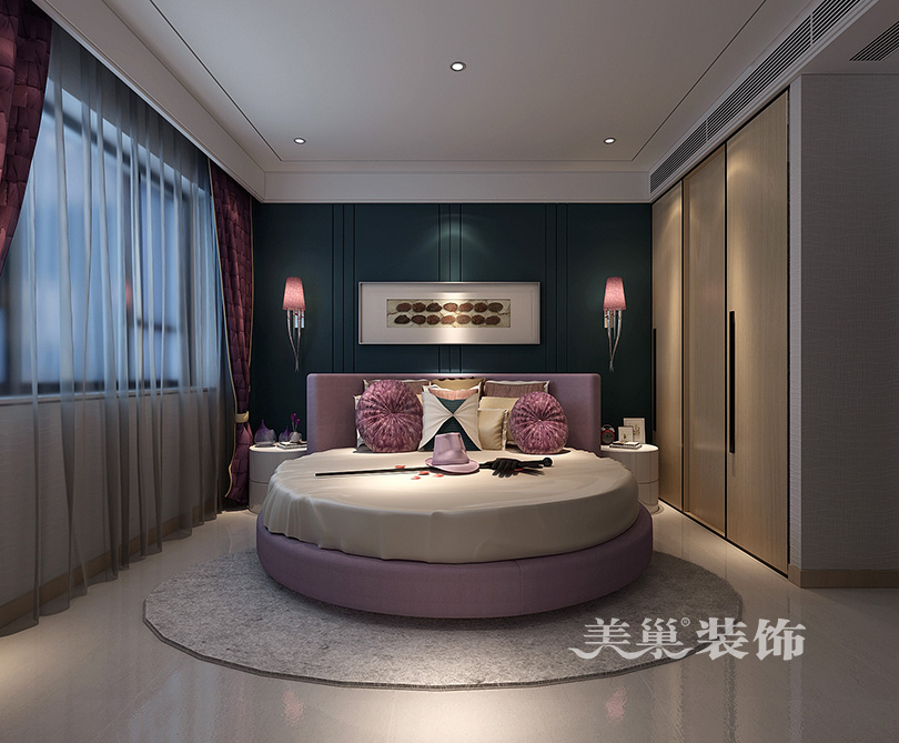 三居 简约 小资 卧室图片来自美巢装饰--李凌晨在永威五月花城120平现代简约设计的分享