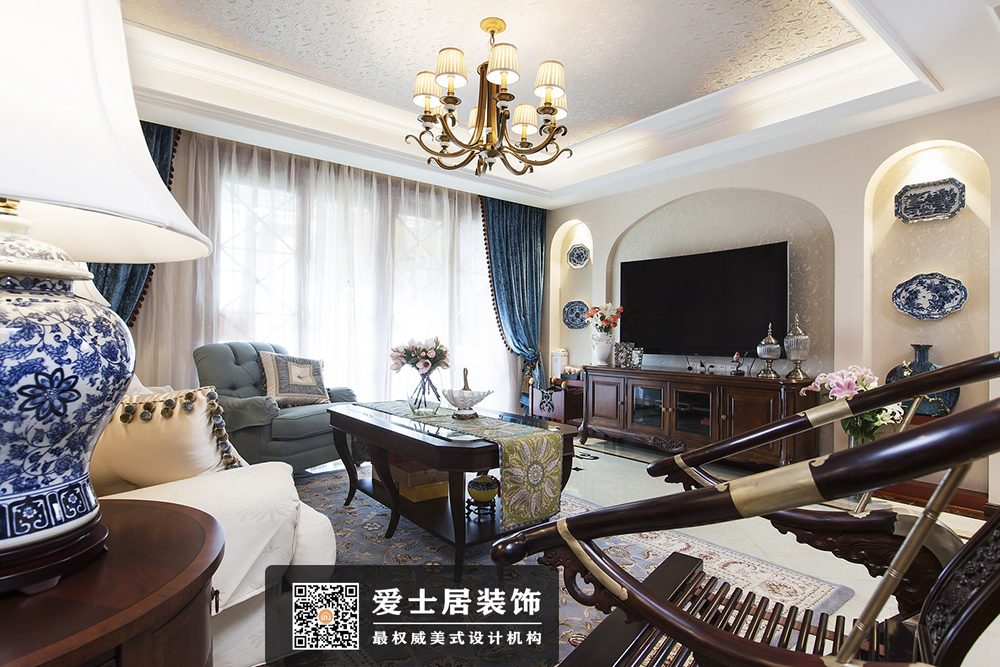 美式 80后图片来自合肥爱士居装饰有限公司谢天恩在金泉小区的分享