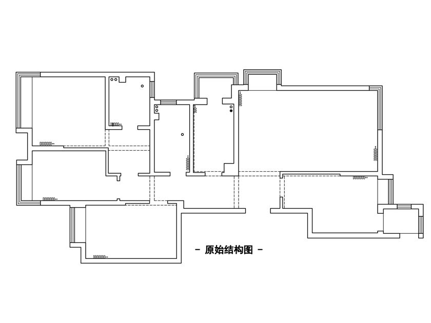 三居 新中式 青岛实创装 晓港名城 户型图图片来自快乐彩在晓港名城风雅新中式三居室的分享