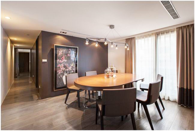 简约 三居 日式 客厅 卧室 收纳 背景墙 卫生间 餐厅 餐厅图片来自实创装饰晶晶在治愈系的日式风，靠软装飙升气质的分享