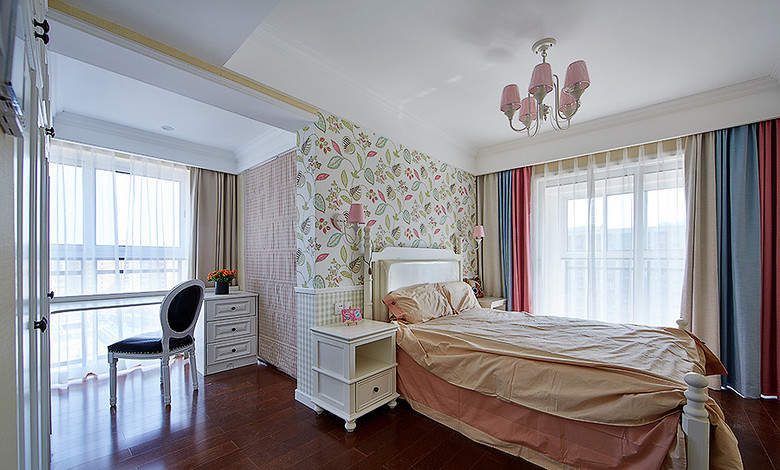 卧室图片来自家装大管家在回归简单纯粹 150平现代中式4居的分享
