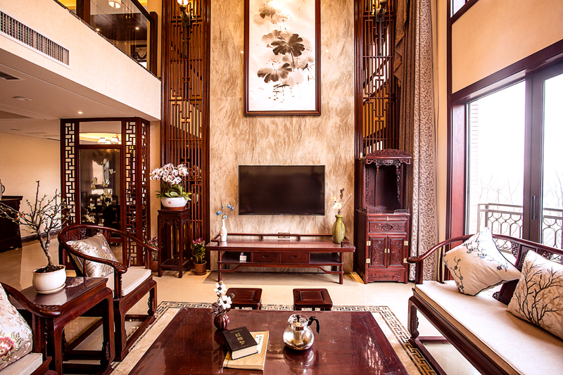 中式 客厅图片来自玉玲珑装饰在宋先生的新家的分享