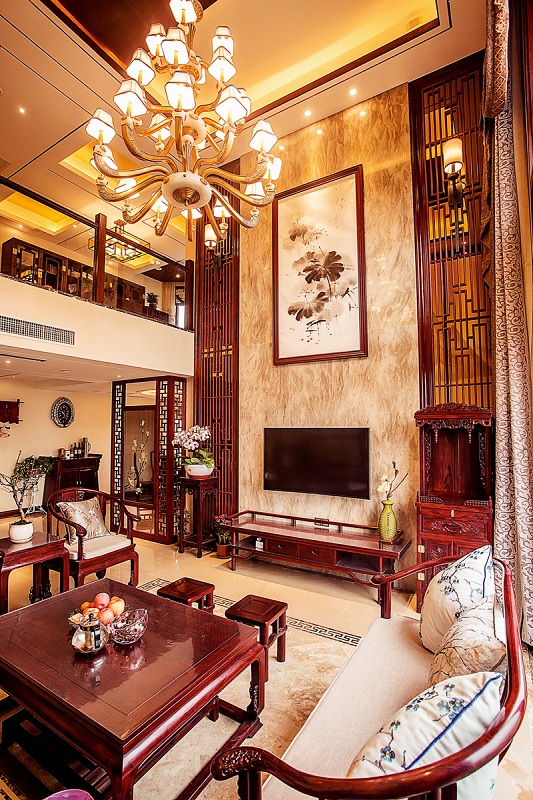 中式 客厅图片来自玉玲珑装饰在宋先生的新家的分享