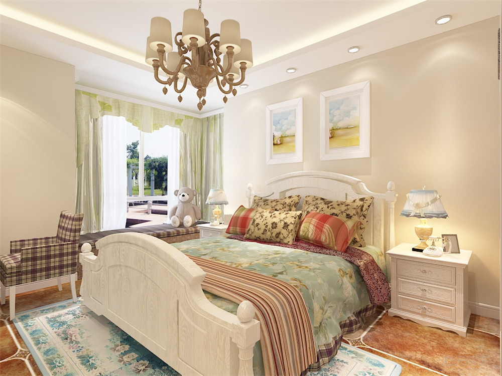 卧室暖色调设计,可以为睡眠提供更好的条件