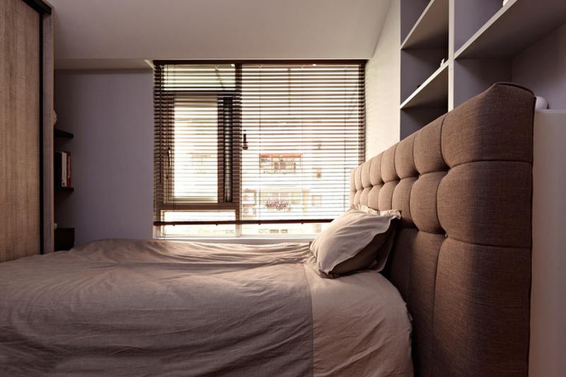 现代 简约 二居 收纳 卧室图片来自今朝装饰张智慧在82平现代简约风的分享