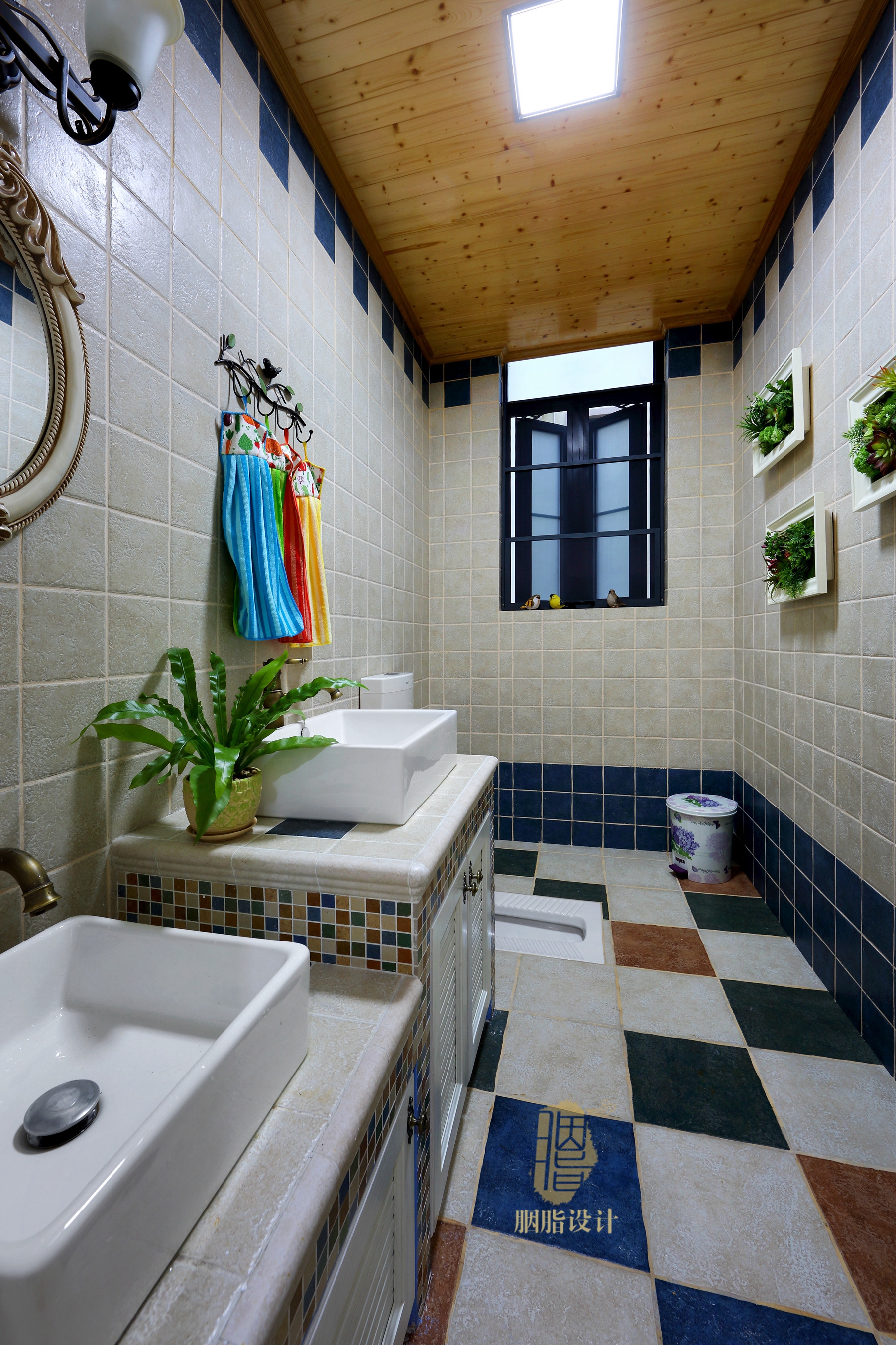 别墅 美式 奢华 胭脂设计 卫生间图片来自设计师胭脂在幸福.塞纳湾的分享
