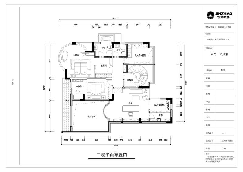 简欧 跃层 户型图图片来自今朝装饰张智慧在简欧固安孔雀城的分享