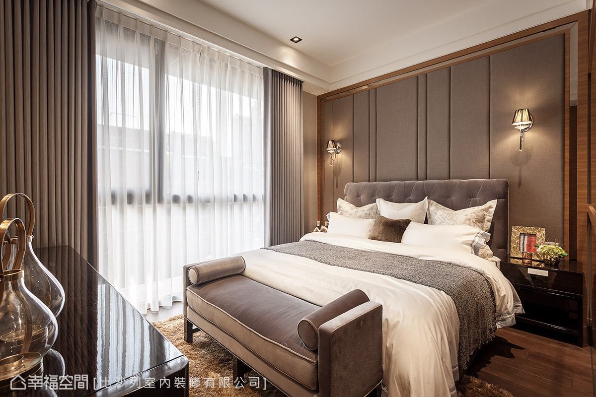 三居 现代 人文 简约 卧室图片来自幸福空间在119平方米温煦馥暖 现代人文风尚的分享