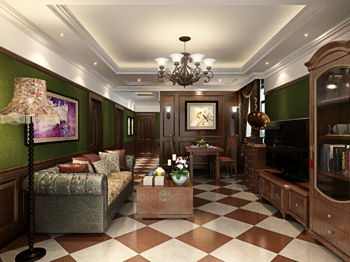 欧式 二居 客厅图片来自北京大成日盛装饰设计在欧式 二居 宋正寿案例欣赏的分享