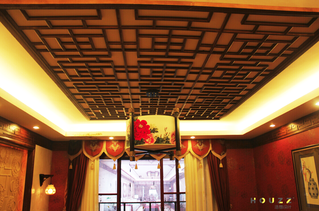 客厅图片来自浩思设计在古典中式的分享
