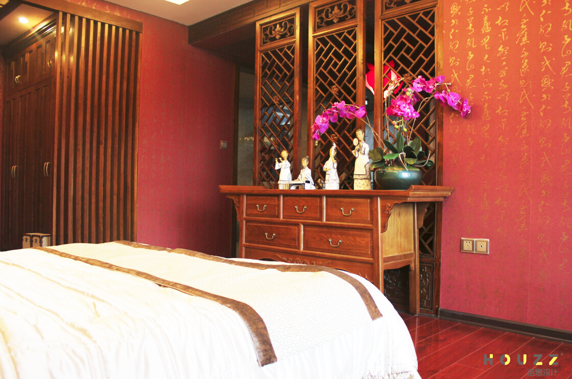 卧室图片来自浩思设计在古典中式的分享