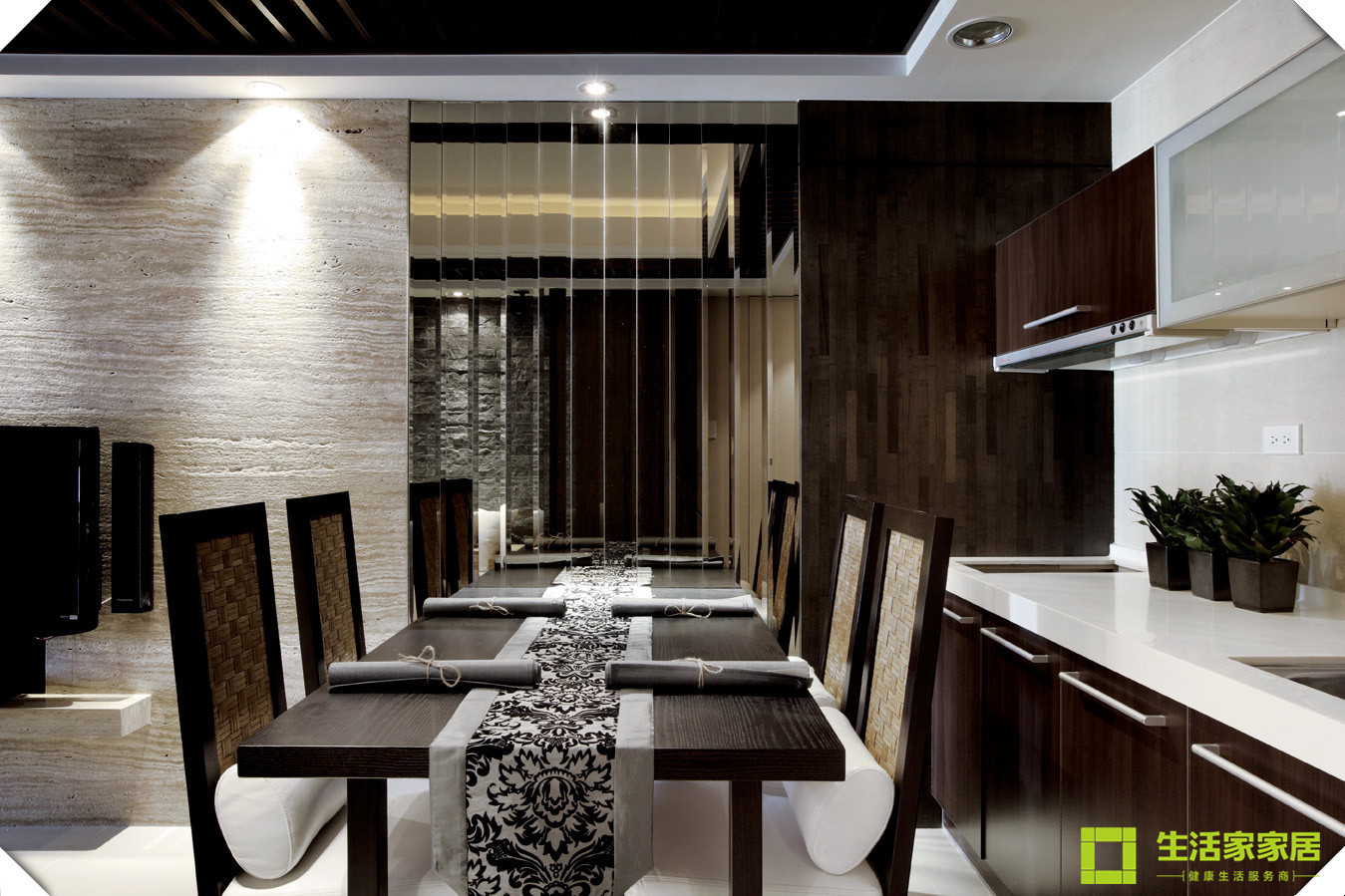 餐厅图片来自天津生活家健康整体家装在观锦雅致主义装修效果案例的分享