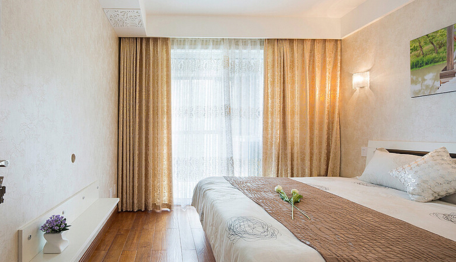 卧室图片来自今朝装饰张智慧在浪漫三口之家-北欧风格的分享