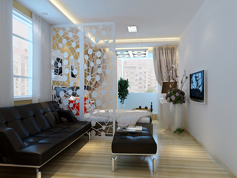 简约风格 陕西桐城装 二居室 80后 设计效果图 卧室图片来自丁丁艾特米在让灵动的自然气息呼之欲出的分享