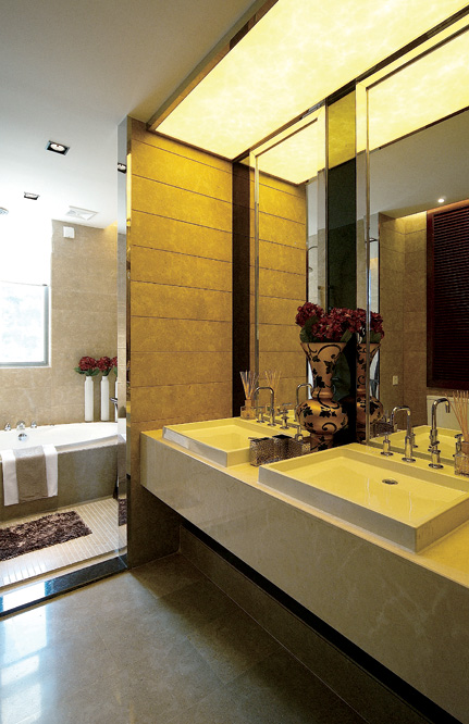 卫生间图片来自二十四城装饰重庆分公司在半山一号的分享