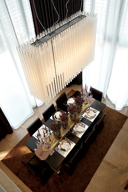 餐厅图片来自二十四城装饰重庆分公司在半山一号的分享